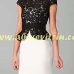 Peplum Abiye Modeli